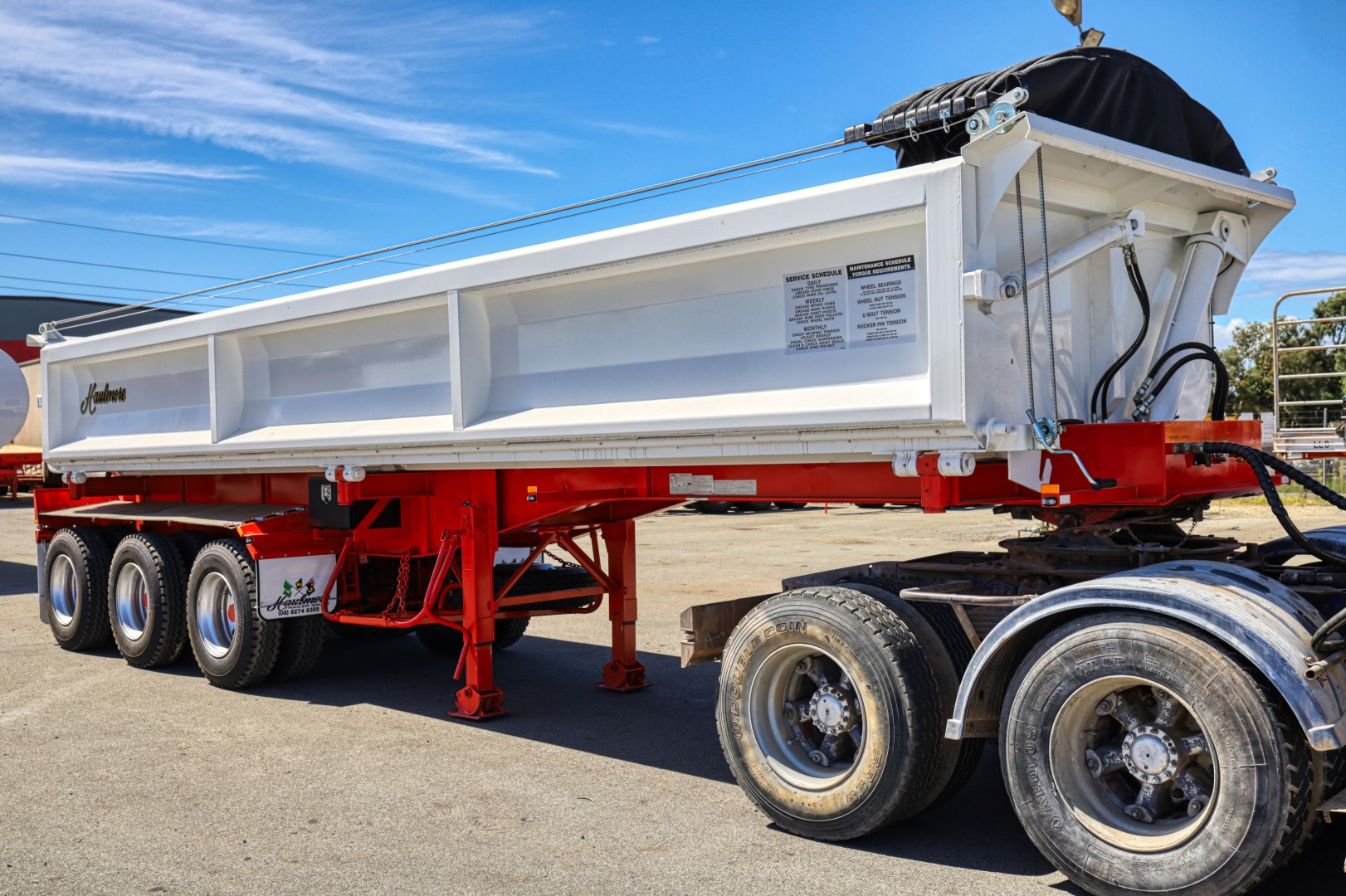 2024 Haulmore ‘Super Duty’ Tri Axle Side Tipper